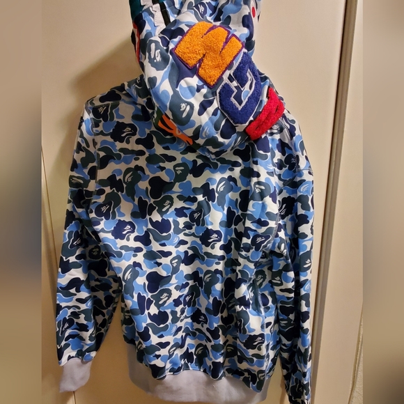 Bape Other - BAPE hoodie blue